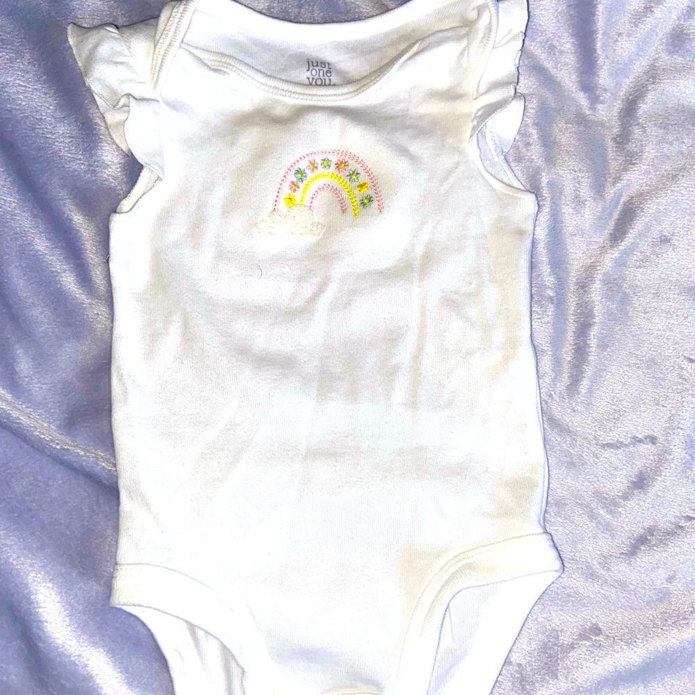 Baby girl bodysuit pre owned